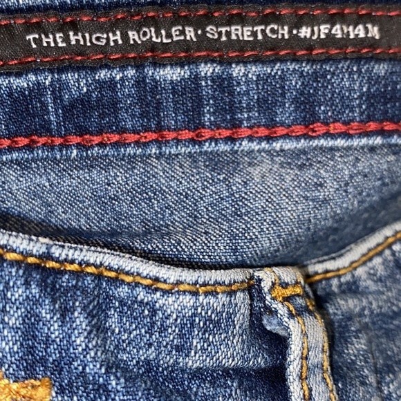 Jack Of Spades High Roller Jeans Stretch #JF4P14M semi-relaxed fit size 36 X 30 - Picture 10 of 16